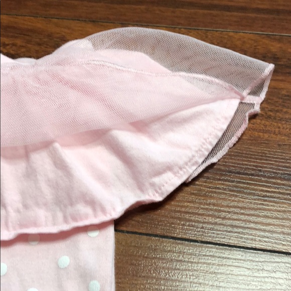 🛎 Carter’s Girl Pink. White & Gold Tutu Leggings (6 Months) (SALE!) - Picture 4 of 5